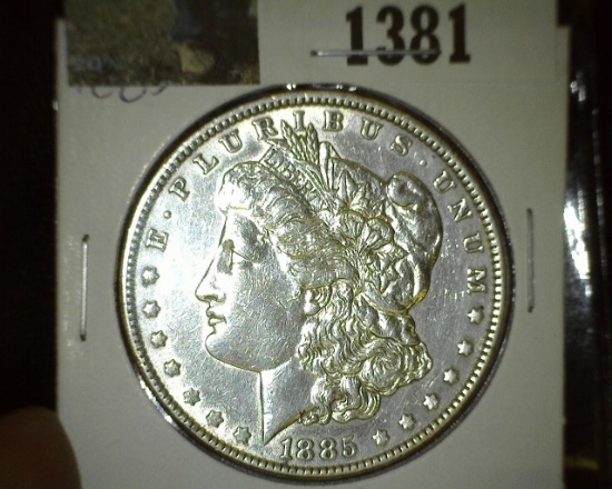 1885 P Morgan Dollar,