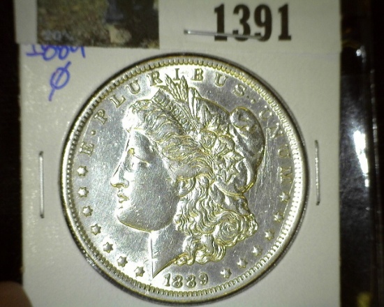 1889 O Morgan Silver Dollar.