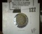 1870 7/7 Canada Five Cent Silver, VF+.