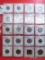 20-pocket plastic page with (20) different Austria Coins, all are BU.