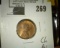 1909 P VDB Brilliant Red Lincoln Cent.