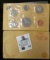 Pair of 1968 Royal Canadian Mint Sets in original envelopes as issued. (6 pcs. in each set).