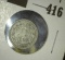 1899 Sweden Silver 25 Ore.