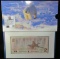 1996 Canada Uncirculated $2 Coin and Bank Note Set in original box of issue.