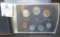 2008 Canada Specimen Set in original simulated leather holder of issue. (7 pcs.).