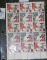 (30) Mint Scott # 2048-2057 .13c Stamps in a partial sheet, mint, unused. ($3.90 face)