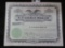1933 Stock Certificate 