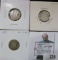 1876 P, 1877 P, & 1886 P U.S. Seated Liberty Dimes.