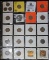 (20) Pocket plastic page with 21 Lincoln Cents, includes 1909P VDB, 12D, 13 S,  and others dating up
