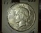 1935 S U.S. Peace Silver Dollar very attractive.