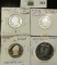 2013 S Mount Rushmore & White Mountain Proof Quarters, 2014 S Proof Shenandoah Quarter; & 2001 S Pro