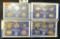 1999 S, 2004 S, 2005 S & 2006 S U.S. Mint 50 State Quarters Proof Set in plastic cases. Three of the