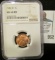 1946 D Lincoln Cent NGC slabbed 