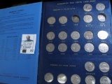 1922-67 Nearly Complete Set of Canada Nickels in a Deluxe Whitman album. Missing only the 1925 & 192