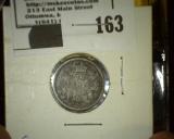 1870 Canada Silver Dime. Good.