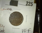 1923 Canada Small Cent, Keydate, VG-Fine.