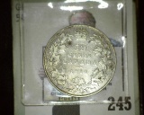 1910 Canada Edward VII Silver Half-Dollar,