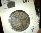 1852 U.S. Large Cent, Very Fine