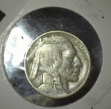 1918 D Buffalo Nickel, Fine.