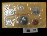 1867-1967 Canada Confederation Silver Mint Set in original envelope as issued.