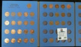 1973 up Partial Set of Canada Maple Leaf Cents in a blue Whitman folder.