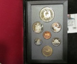 1988 Royal Canadian Mint Proof Set with both the Silver Commemorative 