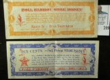 Ten Cent & One Dollar denomination 1930 era 
