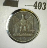 1927 Italy Five Lire