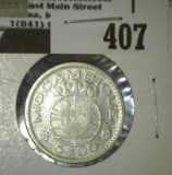 1960 Mozambique Five Escudos.