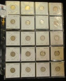 Page of (20) Canada Dimes 1953-1966. Grades up to BU.