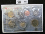 1998 Canada Mint Set in original cellophane and envelope of issue. (7 pcs.).