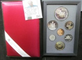 1992 Canada Silver Proof Set with 