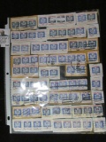 (80) Official Mail Stamps in a plastic page.