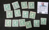 (13) Type Scott #498 U.S. Stamps, details not determined.