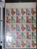 Partial Sheet Scott #105-108. All .40c Stamps and mint, unused. ($12 face)