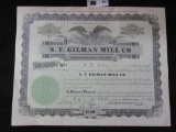 1933 Stock Certificate 