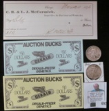 Original 1876 Check from 