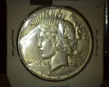 1935 S U.S. Peace Silver Dollar very attractive.