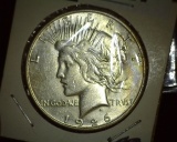 1926 S U.S. Peace Silver Dollar, attractive.