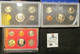 1968 S, 71 S, & 81 S U.S. Proof Sets in original cases as issued, one is missing the box.