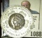 Encased Good Luck Token From The Pan American Exposition With A 1901 Indian Head Cent .  These Sell