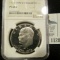 1976-S Proof Type 2 Ike Dollar Graded Proof 68 With A Star Denotation.  The Star Denotes Superior Ey