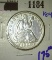 1854 Seated Half Dollar With Arrows