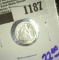 1845 Seated Half Dime