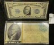 Series Of 1934 Ten Dollar Silver Certificate With Info Card