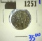 1677 Silver 2 Skillings Coin From Denmark