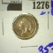 1863 Copper Nickel Indian Head Cent