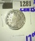 1883 No Cents V Nickel