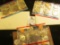 1980, 81, & 85 U.S. Mint Sets in original cellophane and envelopes. ($11.46 face value).