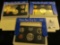 (3) 1969 S U.S. Silver Proof Sets in original boxes of issue.